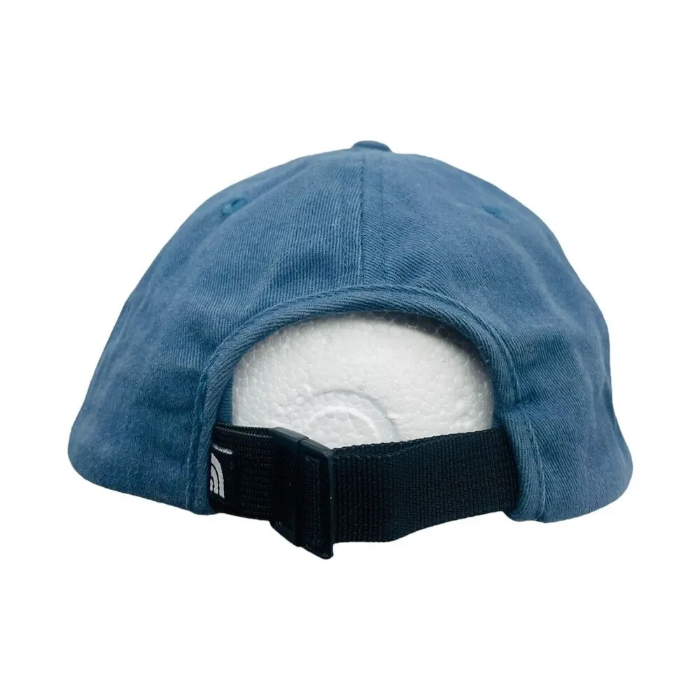North Face TNF Blue 100% Cotton Strapback Hat Cap